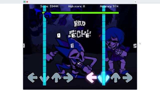 FNF Monika.chr vs Sonic.exe endless in scratch(read in description for more details) смотреть онлайн