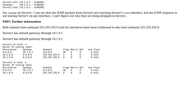 Respond to ping from different interface than inbound interface in Linux смотреть онлайн