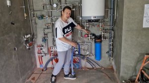 Монтаж системы отопления частного дома