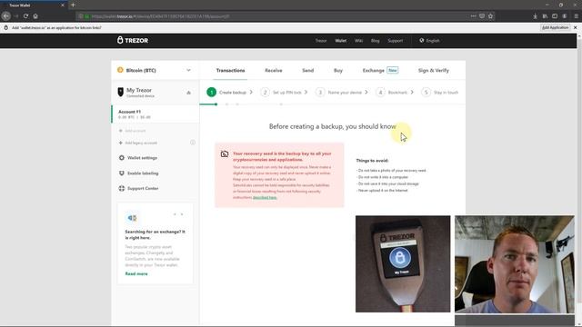 Trezor Model T | How to Setup on Windows 10 смотреть онлайн