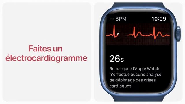 Apple Watch Series 7 GPS Boîtier en Aluminium Bleu de 41 mm, Bracelet Sport Bleu Abysse Regular смотреть онлайн