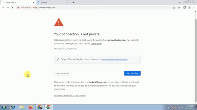 Your connection is not private Google chrome | NET:ERR_CERT_AUTHORITY_INVALID смотреть онлайн