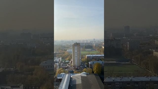 ЖК Семёновский парк (вид из окна 24 этаж) смотреть онлайн
