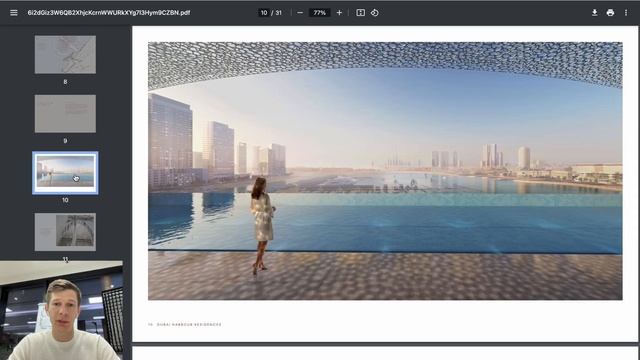 Новый Bluewaters?? Старт продаж от люксового застройщика в Dubai Harbor.