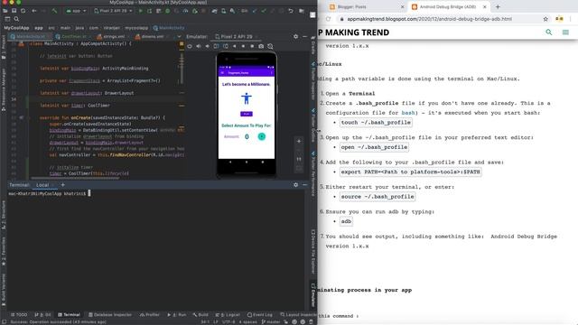 Android Debug Bridge (ADB) introduction, setup and use. смотреть онлайн