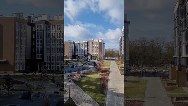 Закрытый двор в Жилом комплексе Левада, Минск. смотреть онлайн