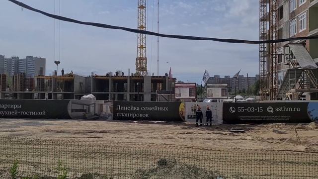 темп строительства Клюква вторая очередь (застройщик Северные строительные технологии) смотреть онлайн