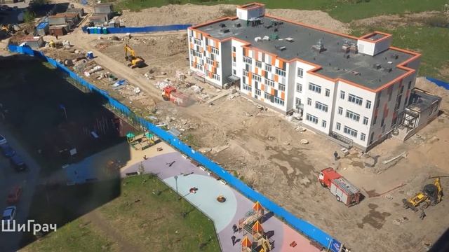210522 » ПОЖАР В СТРОЯЩЕМСЯ ДЕТСАДЕ В КУДРОВО