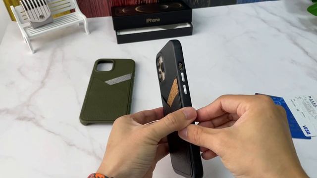 Cassenger [Classic Series] Upgraded iPhone 12 Pro Max Leather Wallet Case смотреть онлайн