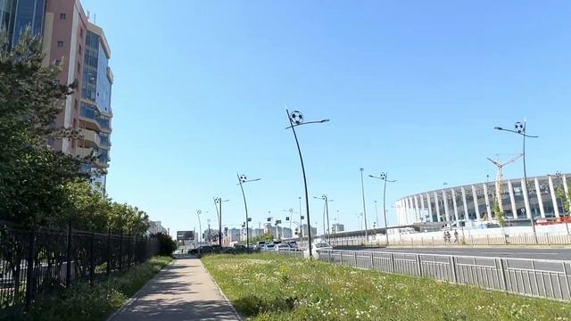 Ледовая арена на этапе строительства. Нижний Новгород