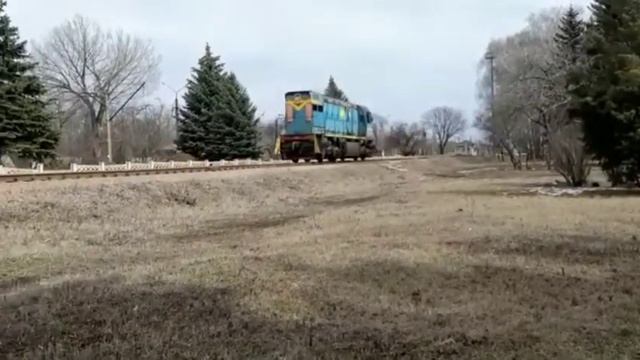 тепловоз тгм6а 0044 на станции макеевка пассажирская смотреть онлайн