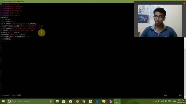 Interprocess Communication using Unnamed Pipes | Karunya University смотреть онлайн