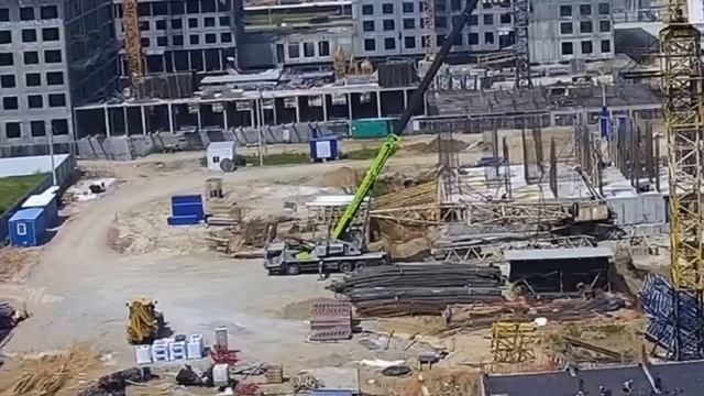 КБ-403А | МОНТАЖ БАШЕННОГО КРАНА | ЖК 