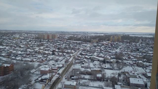 24й этаж вида на Волгу, ЖК "Ладья" (Энгельс) смотреть онлайн