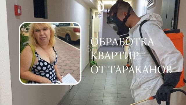Обработка квартир от тараканов в Краснодаре 8-928-201-72-02 смотреть онлайн