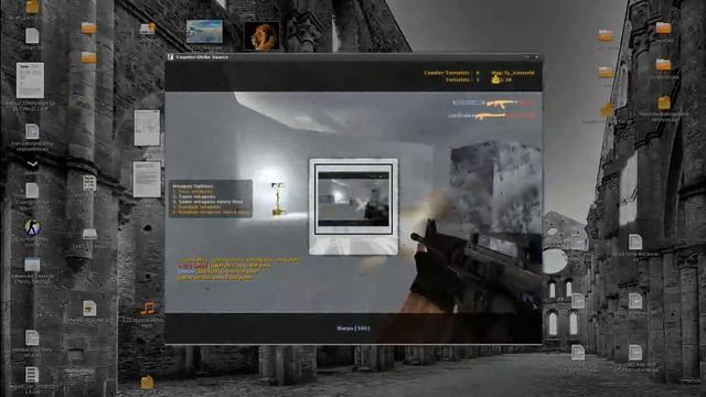 Playing Counter Strike: Source in Ubuntu with Compiz on смотреть онлайн