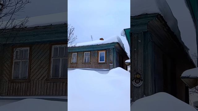 Красивые деревянные дома. Владимирская область #деревня #старина смотреть онлайн