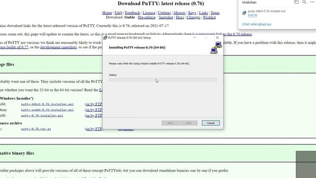 Install PuTTY di windows 10 ( APA ITU PUTTY DAN CARA INSTALL PROGRAM PUTTY DI WINDOWS 10) смотреть онлайн