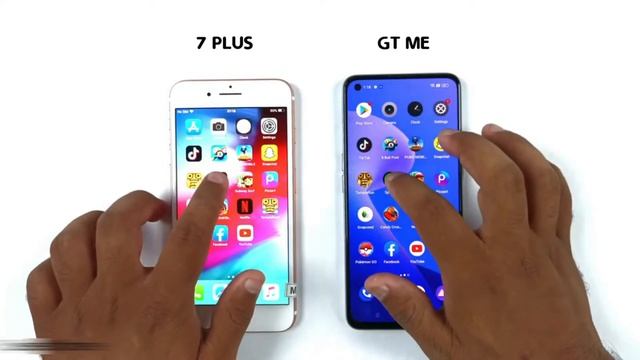 iPhone 7 Plus Vs Realme GT Master Edition Speed Test & Camera Comparison смотреть онлайн