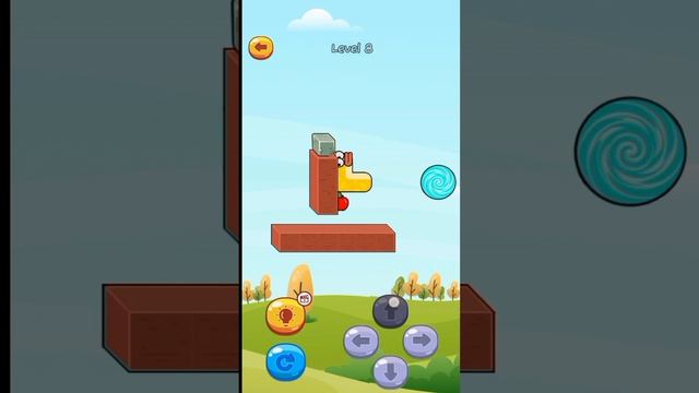 ✨(#worm Eat Apple Game)💯 ( 8 )||Level Complete||🔥#short❤️ #shortvideoviral