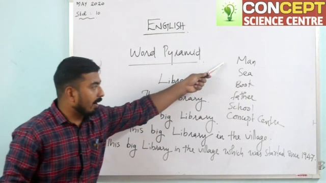 English Grammar | Episode 1 | Word pyramid | Notice preparation | Mahesh.M | Concept Science Centre смотреть онлайн
