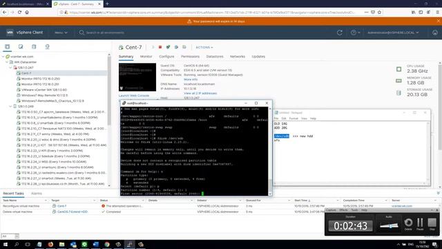 Extend HDD CentOS 7 смотреть онлайн
