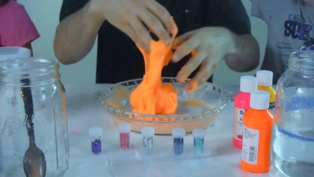 DIY | How to Make Awesome Slime (gak) With Borax and Glue смотреть онлайн