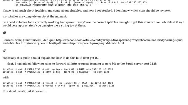 DevOps & SysAdmins: How to Setup iptables for a squid proxy with just one HW-NIC? смотреть онлайн