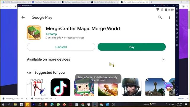 Cách tải MergeCrafter trên Máy tính, Laptop, chơi game trên PC Windows mượt 2024 2024 смотреть онлайн