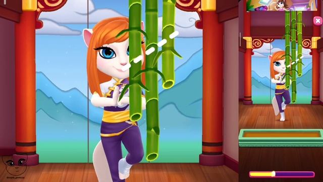 My Talking Angela 2 - New Update Gameplay | Angela Vs Bloom WINX Club 💙🔥 смотреть онлайн
