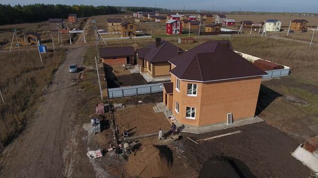 Осоргинский посад. Улица Звездная. Дома.Октябрь 2017. смотреть онлайн