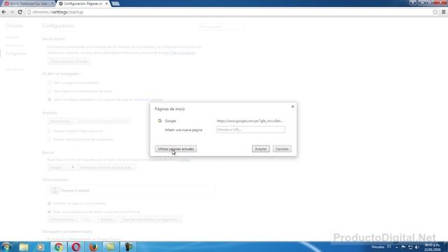 Como Cambiar la Pagina de Inicio en mi Navegador Google Chrome y Firefox смотреть онлайн