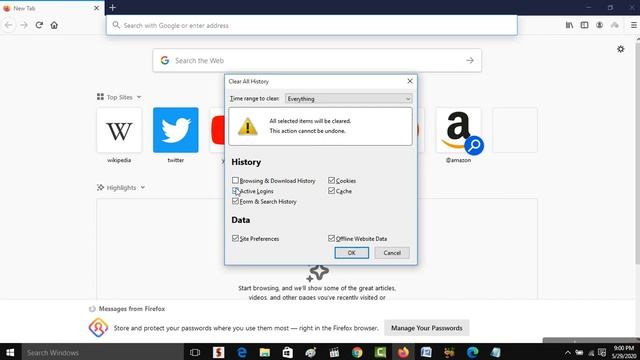 How to Delete Search History in Mozilla Firefox 2020 | Just in 1 MINUTE Tutorial смотреть онлайн