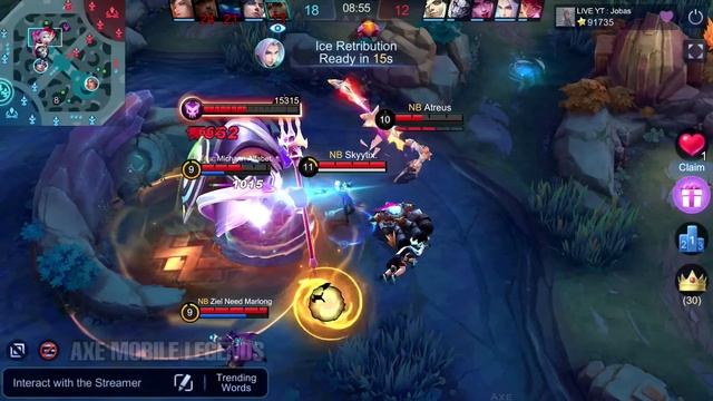 22 Kills Freya The Dragon Hunter - Top 1 Global Freya by LIVE YT : Jobas - Mobile Legends смотреть онлайн