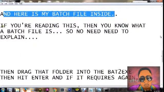 HOW TO CONVERT BATCH FILE TO EXECUTABLE FILE смотреть онлайн