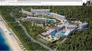 Видеопрезентация курорта ALEAN RESORT MONTVERT 4* (Якорная щель, г.Сочи), срок запуска 2027 г.