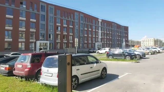 Реальный видеообзор жилого комплекса Юг Таун в Пушкинском районе Санкт-Петербурга смотреть онлайн