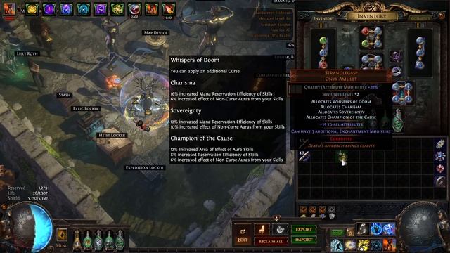 POE: 1 Minute Guide To Crafting A 4 Anoint Amulet (◆expensive)