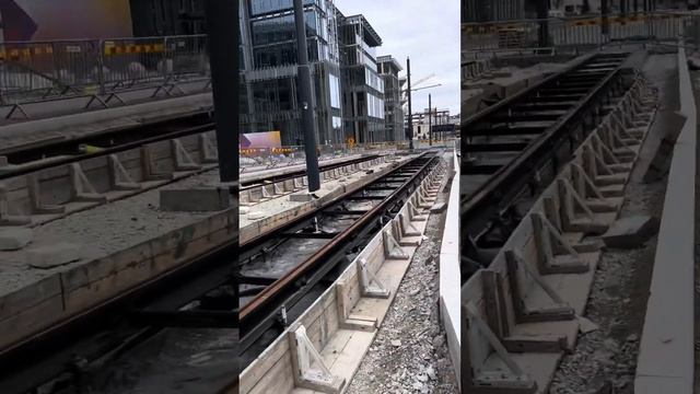 Строительство новой трамвайной линии в центре Таллина ￼