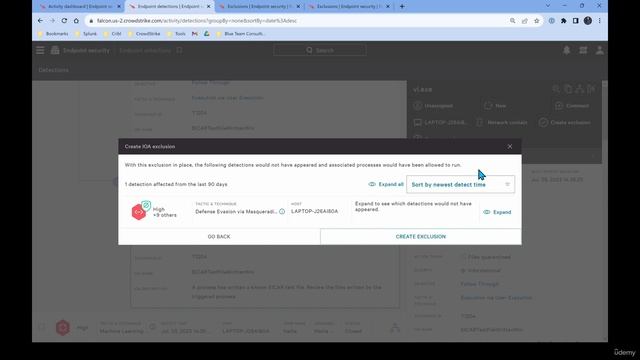 16. Module 8b Demo of How to Add Exclusions смотреть онлайн