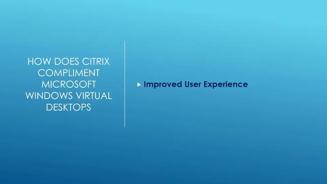 Citrix and Microsoft Windows Virtual Desktop смотреть онлайн