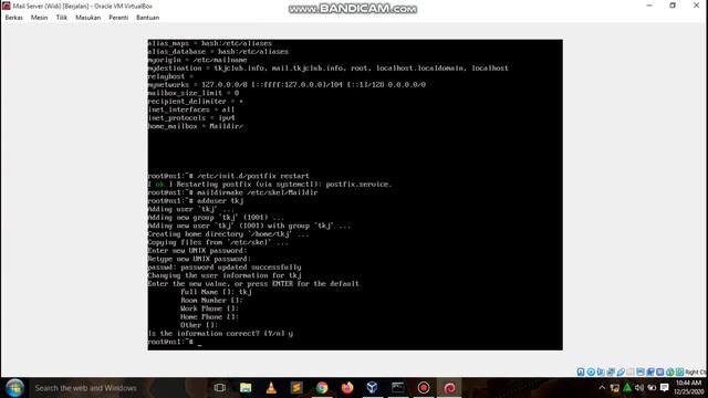 Konfigurasi Mail Server Debian 9,5 смотреть онлайн