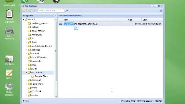 Remote Web & FTP Server on Galaxy Tab смотреть онлайн