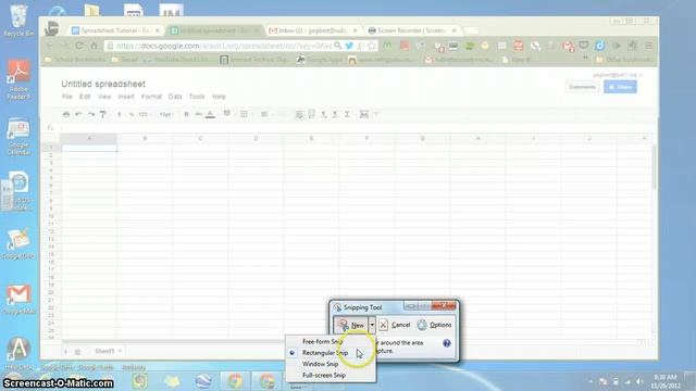 Using the Windows 7 Screenshot Tool смотреть онлайн