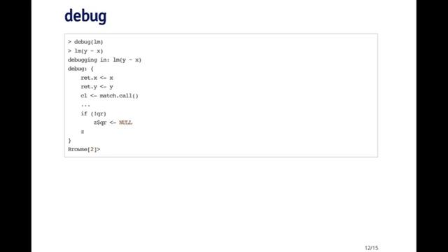Debugging Tools Using the Tools смотреть онлайн
