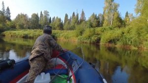 Кулой 2023. Ловля хариуса в Архангельской тайге.