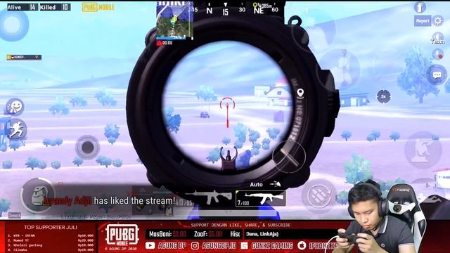 HOKI BANGET GAK ADA KENA TEMBAKAN SAMPE CHICKEN - PUBG Mobile смотреть онлайн