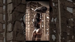 фотосессия в стиле ню art фентези. Тема: «Девушки-гладиаторы»