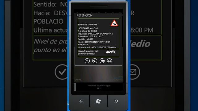 ViV Trafico 2.0 para Windows Phone 7.1 смотреть онлайн