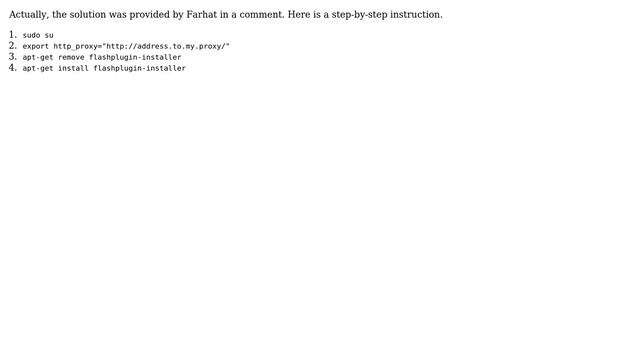 Ubuntu: Unable to install flash plugin due to a proxy (4 Solutions!!) смотреть онлайн